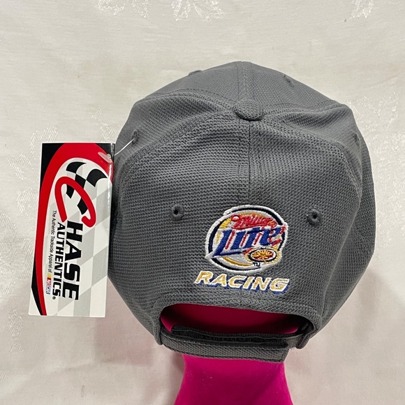 Gray "Rusty's Last Call" NASCAR Snap-Back Hat NWT Penske/Miller Lite Racing - Picture 4 of 8